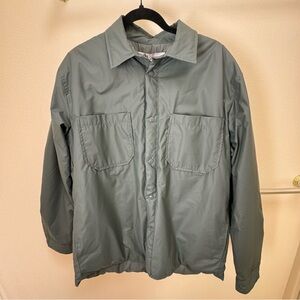 Zara Men’s - Dress shirt jacket- water resistant - size Medium